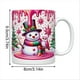 thumbnail image 2 of Christmas Themed Coffee Mugs Snowmans Coffee Cup, 2 of 5