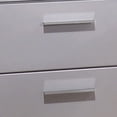 thumbnail image 3 of ACME Furniture Lorimar Table de Nuit en Bois à 2 Tiroirs, Blanc, 3 of 5