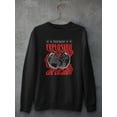 thumbnail image 3 of Destroyed World Techno Style Sweatshirt Men -Image by Shutterstock, Male Large, 3 of 4