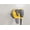 Black, variant on Dewalt 5 inch random orbital sander wall mount Grey, model DWE6421, slide in design