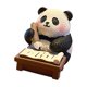 thumbnail image 3 of Figura de panda para decoración del salpicadero del coche, artesanías, adorno coleccionable para coche. Estilo C, 3 of 9