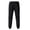 Black, variant on Cargo Joggers Men Elastic Waist Drawstring Multi-Pocket Casual Workout Plus Size Track Pants Army Green L