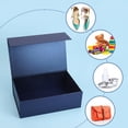 thumbnail image 6 of 4-Pack Magnetic Closure Gift Boxes, 12"x8"x4" Blue Party Favor Boxes with Lids for Birthday & Festival, 6 of 7