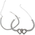 thumbnail image 1 of Houderco 2Ud Tobilleras Con Doble En Para Mujer Ideal Y Regalo, 1 of 8