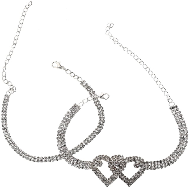 Houderco 2Ud Tobilleras Con Doble En Para Mujer Ideal Y Regalo
