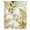 Brown, variant on Green Blue Leaves Sheer Curtains 96" Long, Summer Botanical Farmhouse Watercolor Leaf Light Filering Curtains, Privacy Drapes Simi Floor to Veiling Curtain for Living Room Large Window Treatment