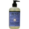 Mrs. Meyers Liquid Hand Soap, Bluebell 12.5 oz (Pack of 3)