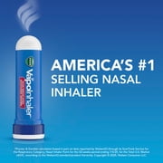 Vicks VapoInhaler, Soothing Non-Medicated Vapor Inhaler with Menthol Scent, 2 Count