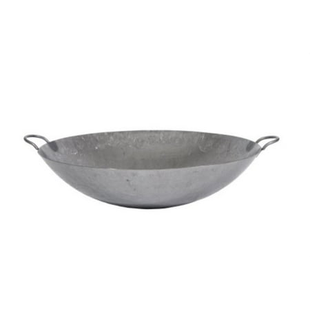 - town food service 20 inch steel cantonese style wok