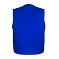 thumbnail image 3 of TOPTIE No Pocket Unisex Vest Victorian Waistcoat Peasant Costume Vest Volunteer Work Vest-Blue Long-2XL, 3 of 8