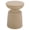 Beige, variant on Safavieh Tina Mushroom Outdoor Polystone End Table, Black