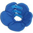 thumbnail image 4 of Flower Shape Dog Protective Collar Adjustable Pet Soft Wound Recovery Neck CollarBlue M, 4 of 5