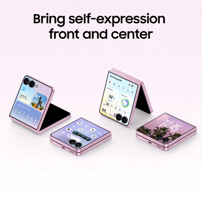 Samsung Galaxy Z Flip8 256GB Smartphone Unlocked, Cream - Walmart.com