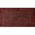 thumbnail image 1 of Ahgly Company Machine Washable Indoor Rectangle Traditional Cranberry Red Area Rugs, 7' x 9', 1 of 7