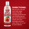 thumbnail image 4 of Jeffers Pet Apple Oatmeal Shampoo for Dogs & Cats, 17 oz - Gentle Coconut Based Formula w/ Colloidal Oat Protein, Soap Free, Deodorizing Apple Scent, Sensitive Skin, Puppies Kittens Grooming Care, 4 of 6