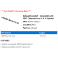 thumbnail image 2 of Exhaust Camshaft - Compatible with 2009 Chevy Aveo 1.6L 4-Cylinder, 2 of 2