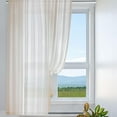 thumbnail image 3 of Elegant Panels Rustic Drapes Drapery Door Curtain Lightweight Curtain Panels for, 3 of 5