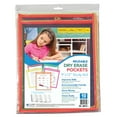 thumbnail image 3 of C-Line Reusable Dry Erase Pockets, Neon Colors, 9 x 12, Pack of 10, 3 of 3
