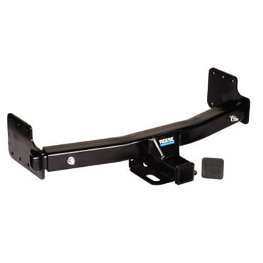 Reese Towpower 37096 Class III Multi-Fit Receiver Hitch with 2" Receiver opening, includes Hitch Plug Cover,Black