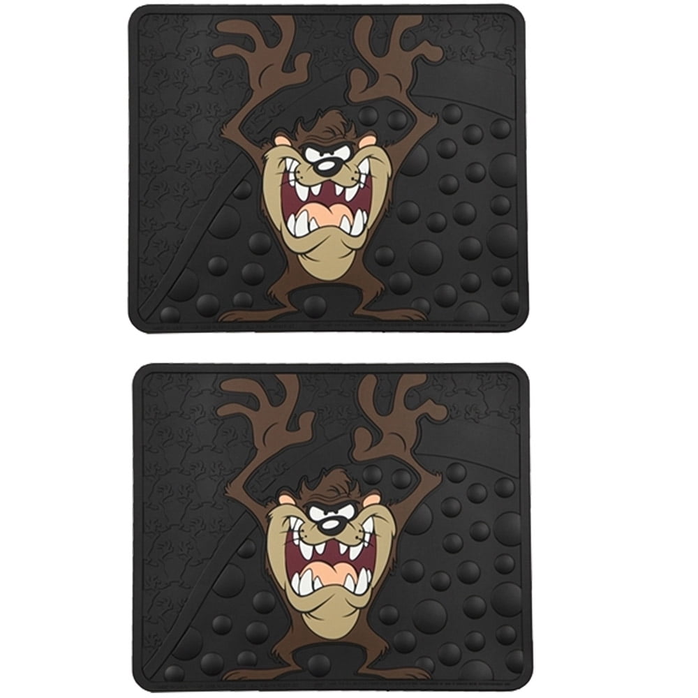 Rear Seat Utility Floor Mats Rubber Taz PAIR
