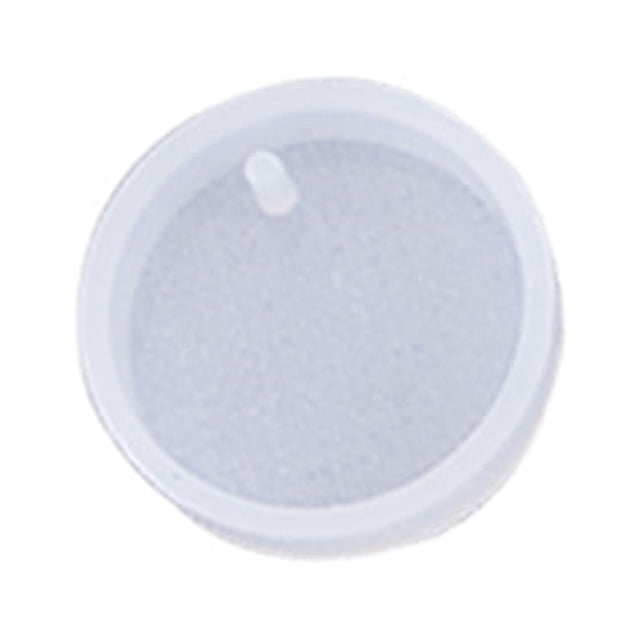 maskred Resin Pendant Mold Crystal with Hole Different Shapes Convenient Reliable Quality DIY Reliable Mould for Craft Projects Making Circle 1Set