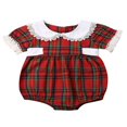 thumbnail image 1 of Kid Baby Girls  Sister Matching Clothes Short Sleeve Romper Dress, 1 of 5