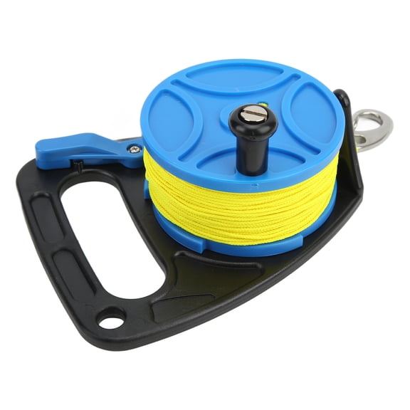 83m Dive Reel With Stainless Clip, Reliable Anchor Rope Spool For Safe Underwater Exploration
