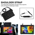thumbnail image 4 of XYX Kids Case for Samsung Galaxy Tab A9+/A9 Plus Case 11 inch with Shoulder Strap, Shockproof Handle Kickstand (2023, SM-X210/X216/X218), Black, 4 of 7