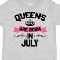 thumbnail image 4 of Inktastic Queens Are Born in July Boys or Girls Toddler T-Shirt, 4 of 5