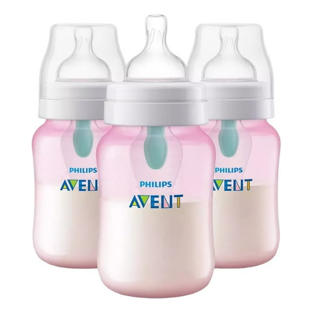 Biberones Philips Avent Anticólicos Con Ventilación Airfree 3 Pza De 9oz