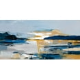 thumbnail image 2 of Fitzsimmons, A. 24x14 White Modern Wood Framed Museum Art Print Titled - Land and Sea, 2 of 4
