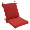 thumbnail image 2 of Pillow Perfect 601236 Outdoor & Indoor Rave Flame Squared Corners Chair Cushion, Red, 2 of 2