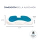 thumbnail image 4 of Cojín y Asiento Lumbar Freeze Gel - Funda Negra Respaldo De Memory Foam con Gel frío Ortopédico Cool Gel Refrescante - Anti ácaros, 4 of 9