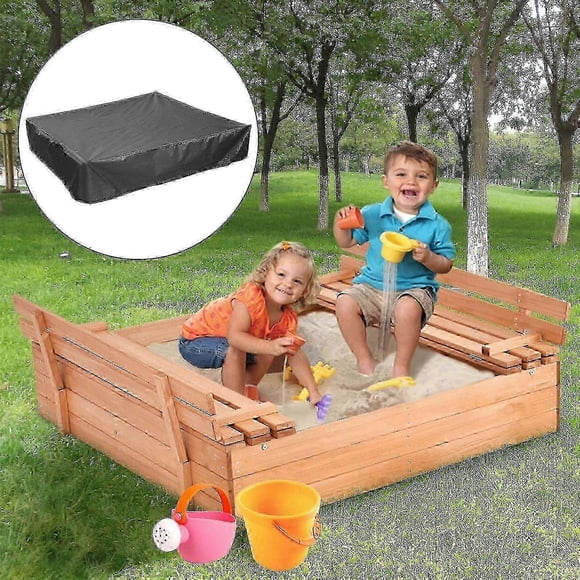 2025 Waterproof Square Sandbox Canopy - Protect Sandpit & Toys From Dust And Rain