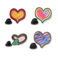 thumbnail image 2 of Juego de broches con diseño de corazón colorido, alfileres de aleación esmaltada, 2 of 3