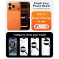 thumbnail image 2 of CANSHN Funda magnética mate para iPhone 17 Pro Max de 6,9" azul oscuro, 2 of 7