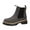 Grey, variant on LOVZFMLL Boots for Women Ankle Booties Round Toe Slip Resistant Low Chunky Heel Casual Fall Winter Fashion Boots Shoes