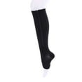 thumbnail image 2 of serony Nylon Zipper Compression Sock Leg Knee Support Open Toe Preventing Varicose Veins Stretch Socks, 2 of 8