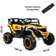thumbnail image 5 of Montable Eléctrico Speed para Niños JOYKOO Control Remoto Luz Led 12v Amarillo, 5 of 7