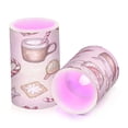 thumbnail image 5 of Holiday Themed Treats Design Set of 2 Flameless LED Candles Remote and Timer Indoor Outdoor, 5 of 7