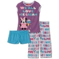 thumbnail image 1 of Disney Pyjama 3 Pcs pour Fille, Ensemble de Nuit, 1 of 1
