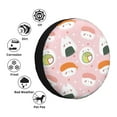 thumbnail image 5 of Bingfone Cute Sushi Spare Tire Cover Weatherproof Universal Wheel Protectors For Rv Camper Travel Trailer Suv Truck 16 Inch, 5 of 9