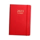 thumbnail image 4 of Cuaderno de diario A5 Salvador 180 hojas 360 páginas a rayas horario de HÁBITOS 2023 Bloc de notas Rojo, 4 of 10