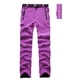 thumbnail image 1 of Pantalones de lana para mujer, pantalones de lana de caparazón blando de corte ajustado, pantalones de asalto a prueba de viento e impermeables, pantalones de esquí, pantalones de senderismo al aire, 1 of 5