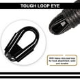 thumbnail image 4 of TYT Synthetic Winch Rope 3/16" x 50', 8500lb Winch Line Cable with Protective Sheath, UV Resistant Nylon Winch Rope for UTV ATV Winch Truck Synthetic Rope (Grey), 4 of 7