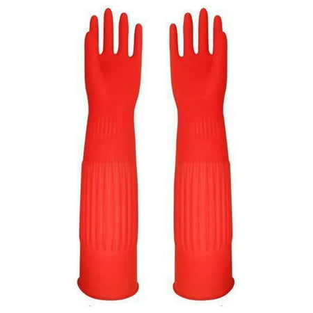 

45cm Household Natural Gloves Household Kitchen Dishwashing Rubber