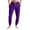 Dark Purple, variant on WTOBBY Men's Drawstring Pocket Cuffed Casual Pants Home Sleep Pants Comfortable Soft Lounge Wear Elastic Waist Men's Trousers,Army Green L