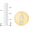 thumbnail image 5 of Floreo 10k Yellow Gold 24mm Our Lady Of Guadalupe Virgin Mother Mary Pray For Us Catholic Saint Religious Medallion Men's Ring, Sizes 5 - 13, 5 of 5