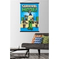 thumbnail image 2 of Minecraft - Survival Mode Wall Poster with Magnetic Frame, 22.375" x 34", 2 of 5