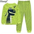 thumbnail image 1 of 2020 Pyjamas de Noël pour Bébé Garçon Ensembles de Vêtements Rouge Xmas Cadeau pour Enfants Pyjamas Tenue de Nuit Snowman Chillin‘ avec Mes Amis 2-7 Ans, 1 of 6